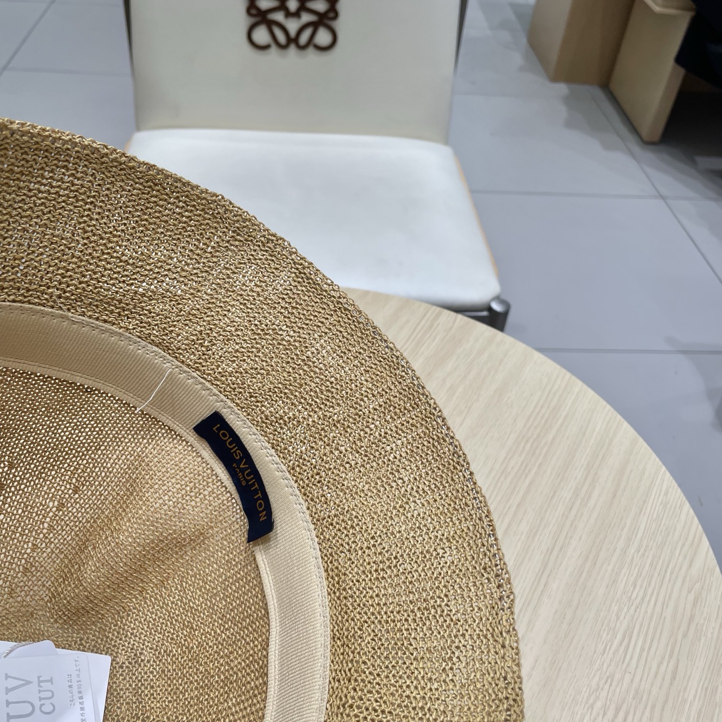  LV路易威登日本和纸薄款透气针织渔夫帽子女春夏素颜百搭盆帽显脸小水桶帽潮