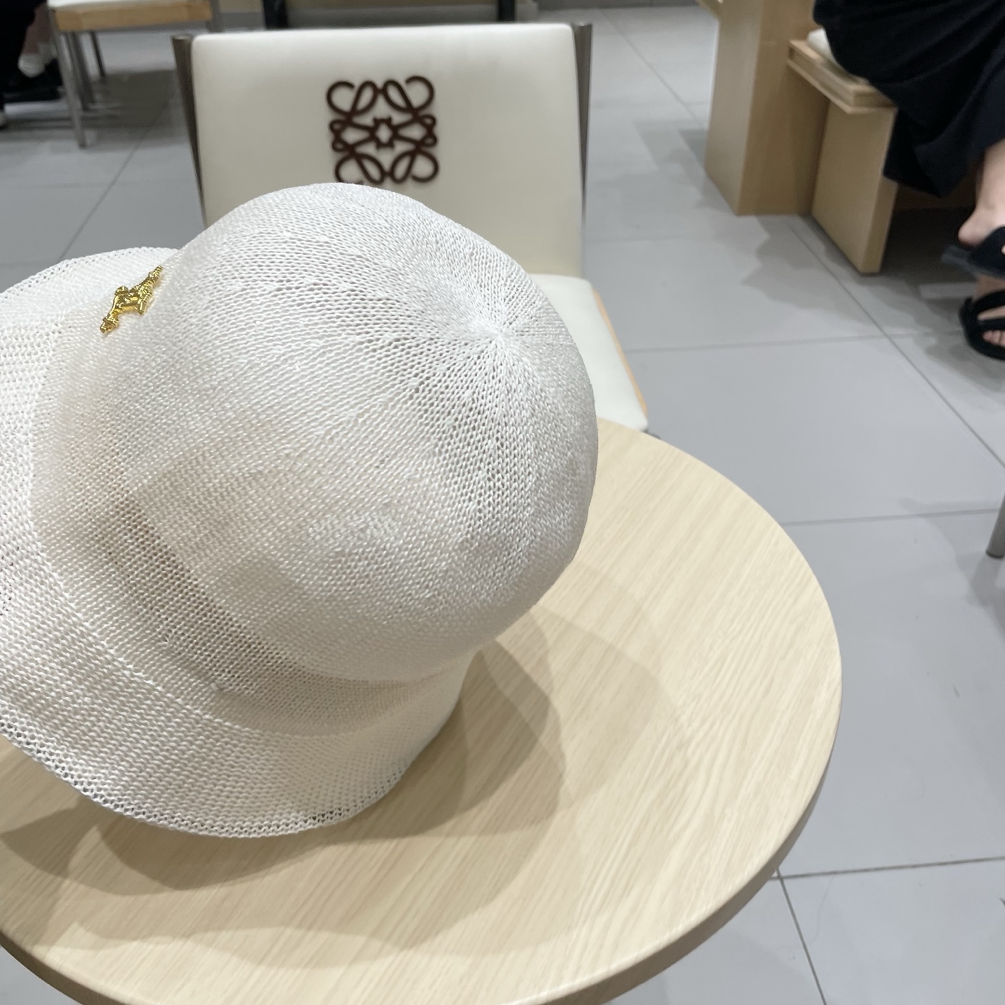  LV路易威登日本和纸薄款透气针织渔夫帽子女春夏素颜百搭盆帽显脸小水桶帽潮
