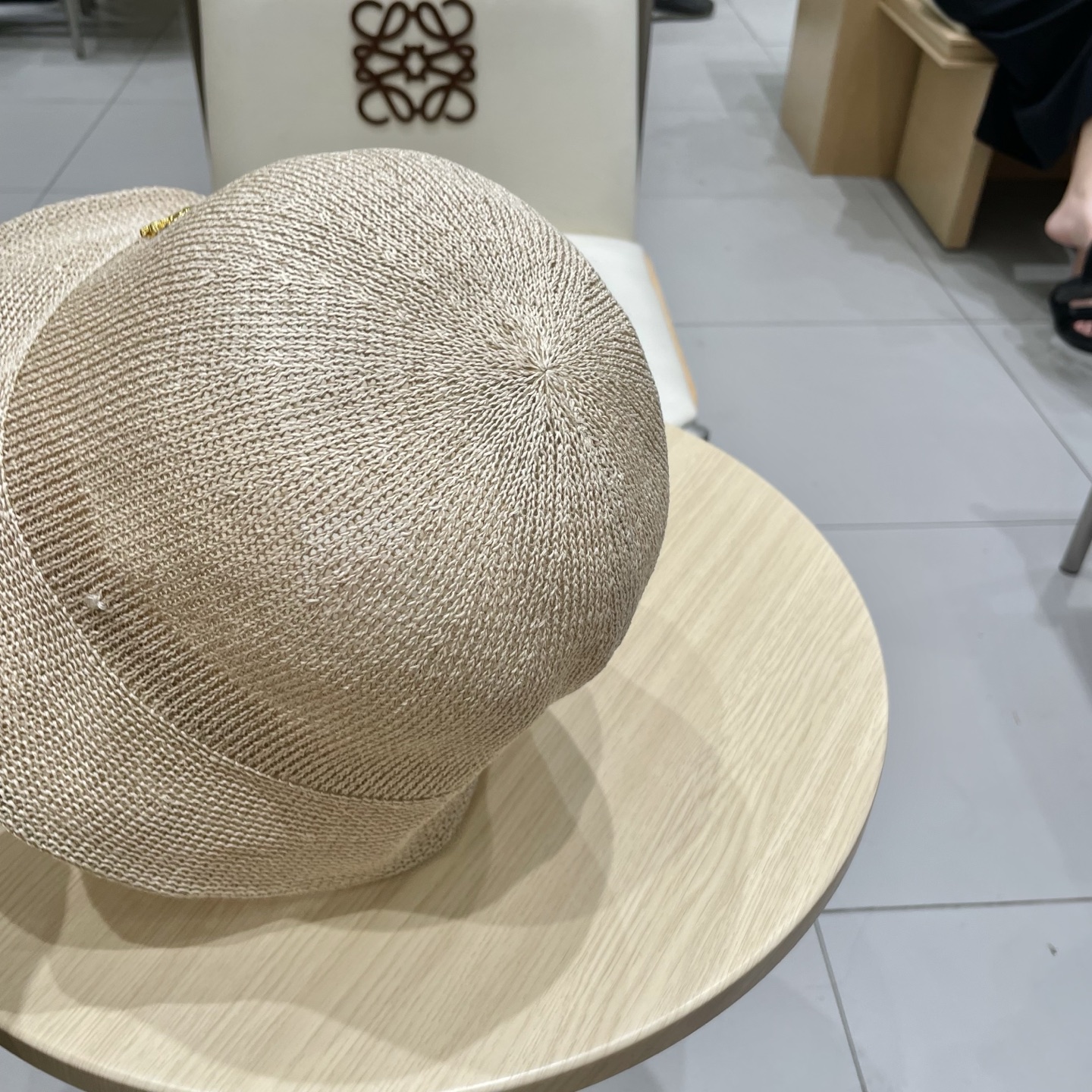  LV路易威登日本和纸薄款透气针织渔夫帽子女春夏素颜百搭盆帽显脸小水桶帽潮