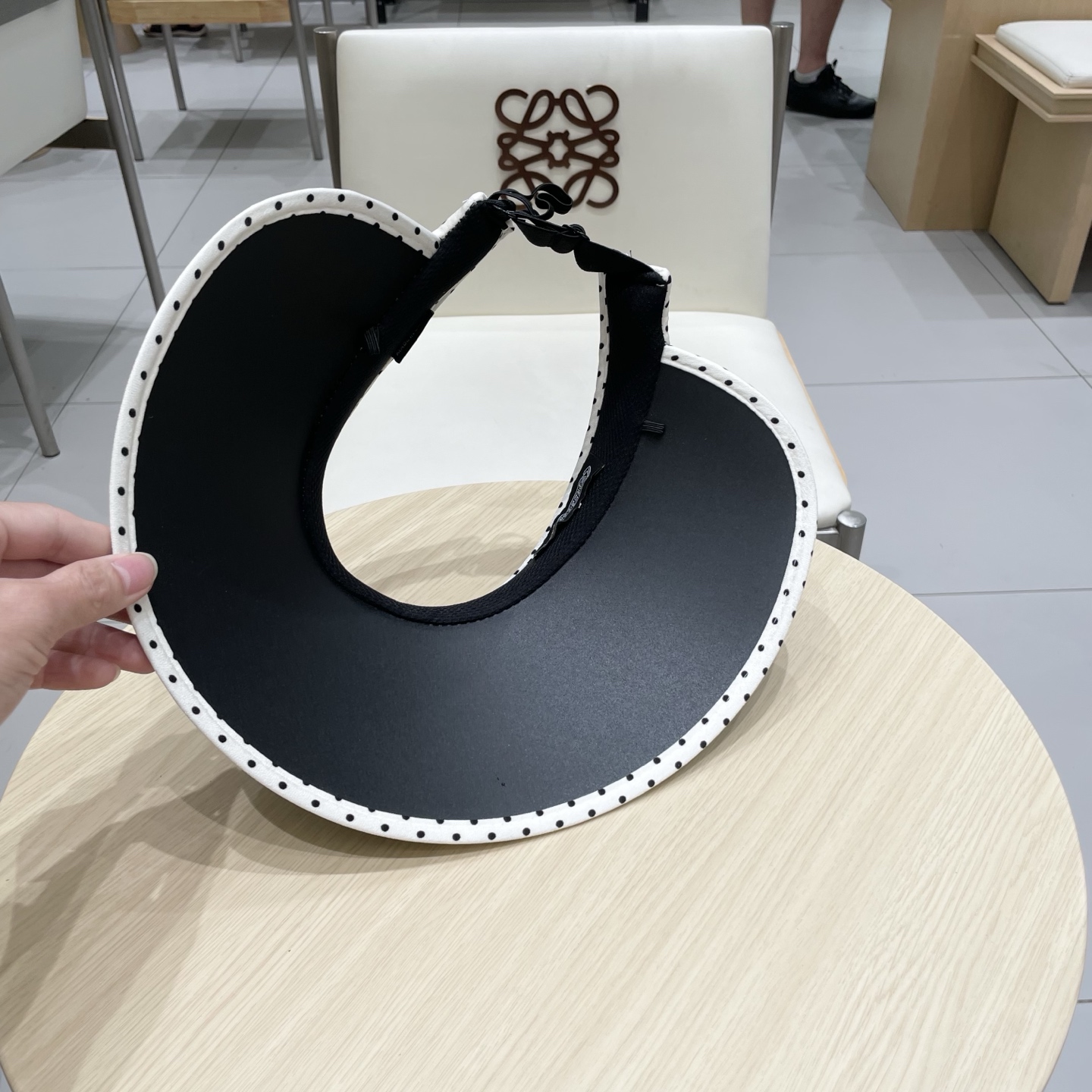  Chrome Hearts 2025新款波点草编空顶帽子女夏季大帽檐遮阳防晒帽防紫外线太阳帽