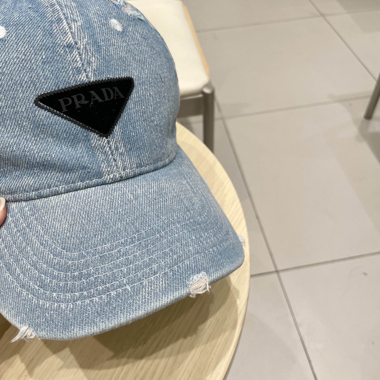 【普拉达】春夏新款大牌刺绣棒球帽，新款出货，大牌款超好搭配，赶