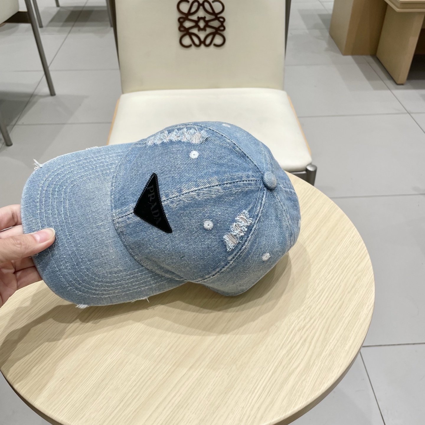 【普拉达】春夏新款大牌刺绣棒球帽，新款出货，大牌款超好搭配，赶