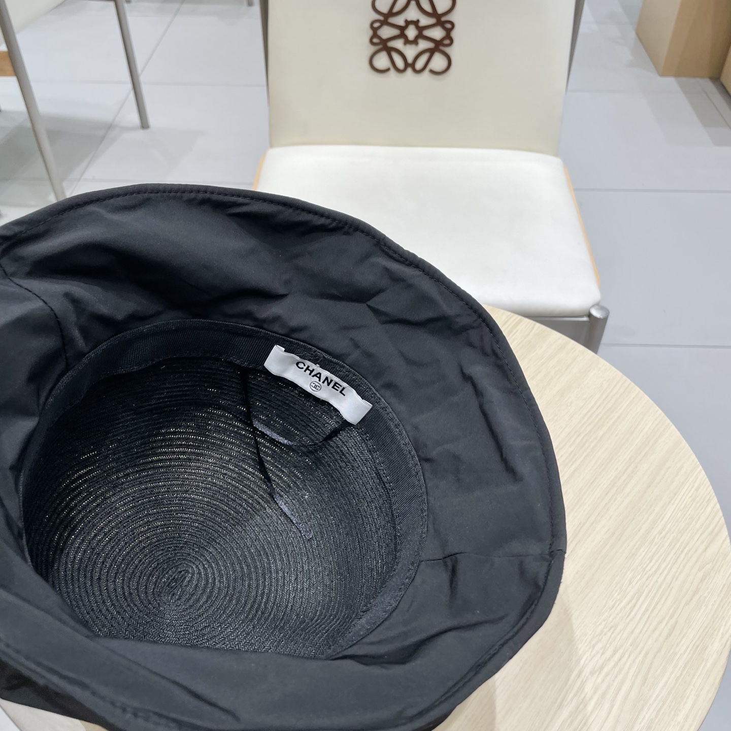  chanel香奈儿时尚渔夫帽女2025新款夏防紫外线遮阳帽户外出游显脸小水桶帽