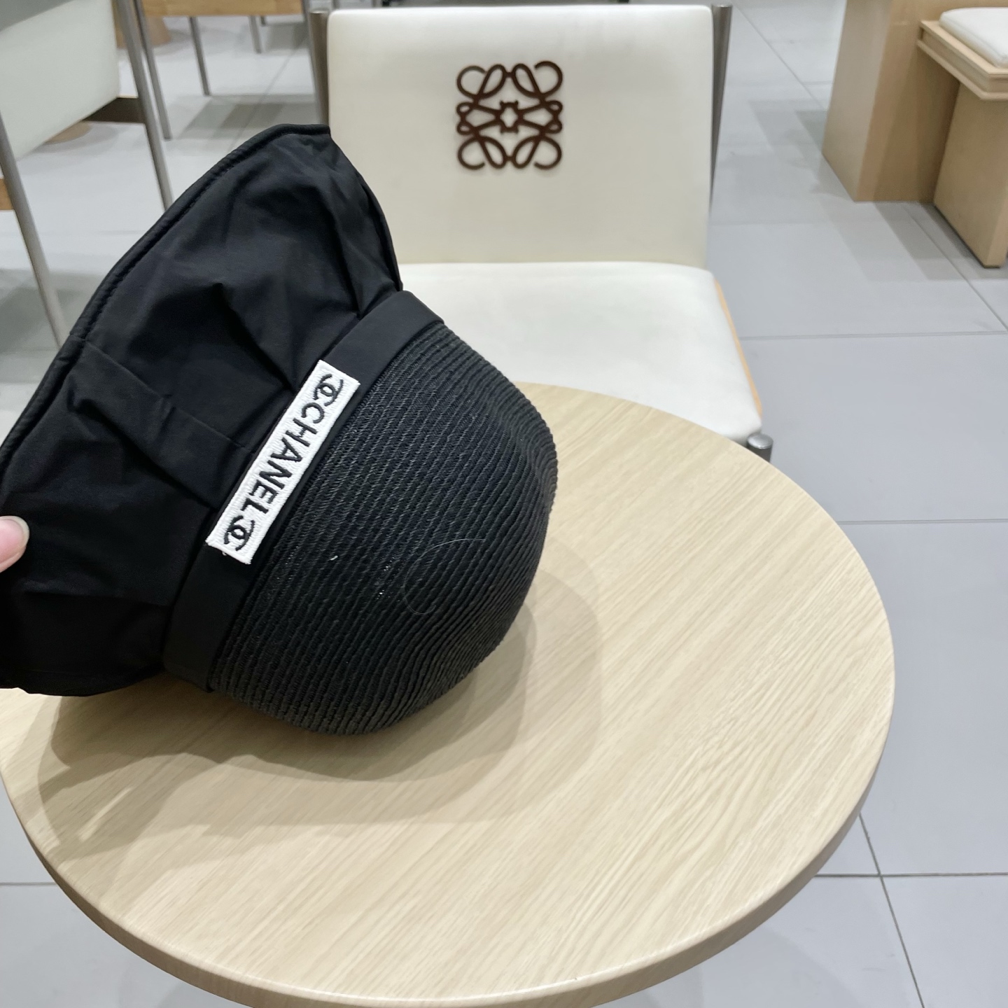  chanel香奈儿时尚渔夫帽女2025新款夏防紫外线遮阳帽户外出游显脸小水桶帽