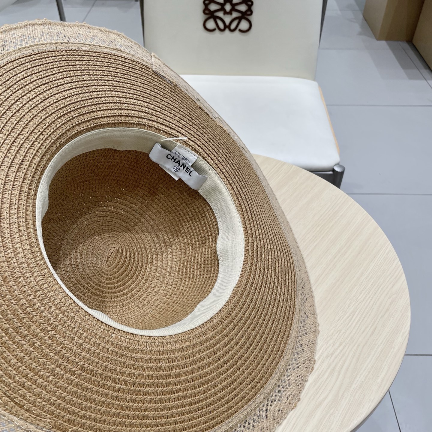  Chanel香奈儿新款草帽，名媛风，头围57cm