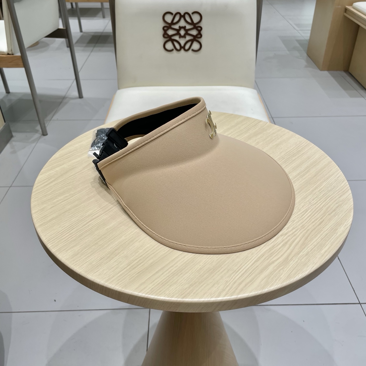  celine塞琳新款2025遮阳空顶帽子女减龄时尚春夏季鸭舌帽百搭简约休闲防晒帽