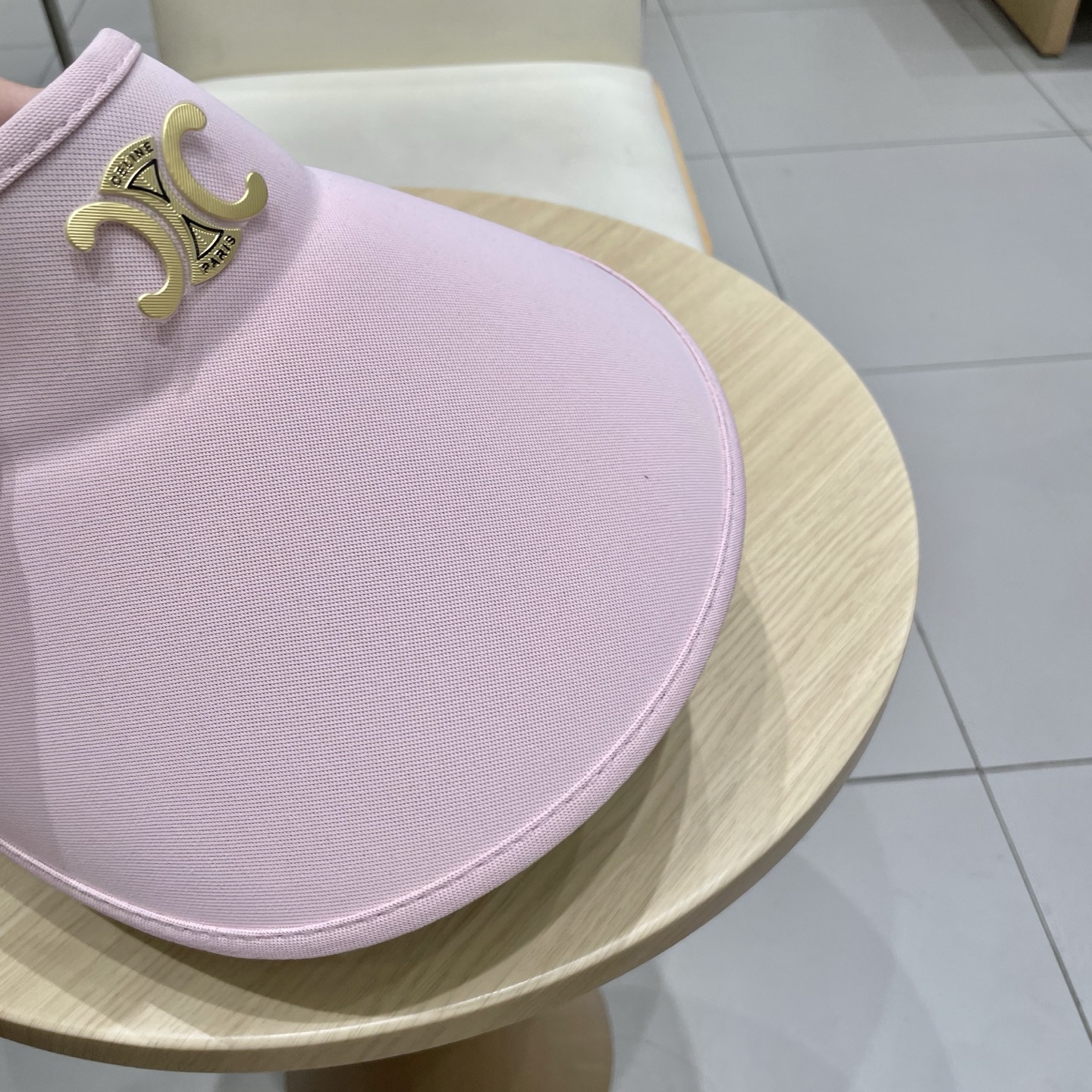  celine塞琳新款2025遮阳空顶帽子女减龄时尚春夏季鸭舌帽百搭简约休闲防晒帽