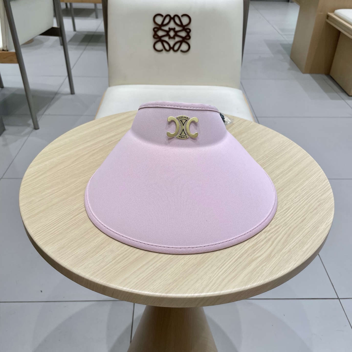  celine塞琳新款2025遮阳空顶帽子女减龄时尚春夏季鸭舌帽百搭简约休闲防晒帽