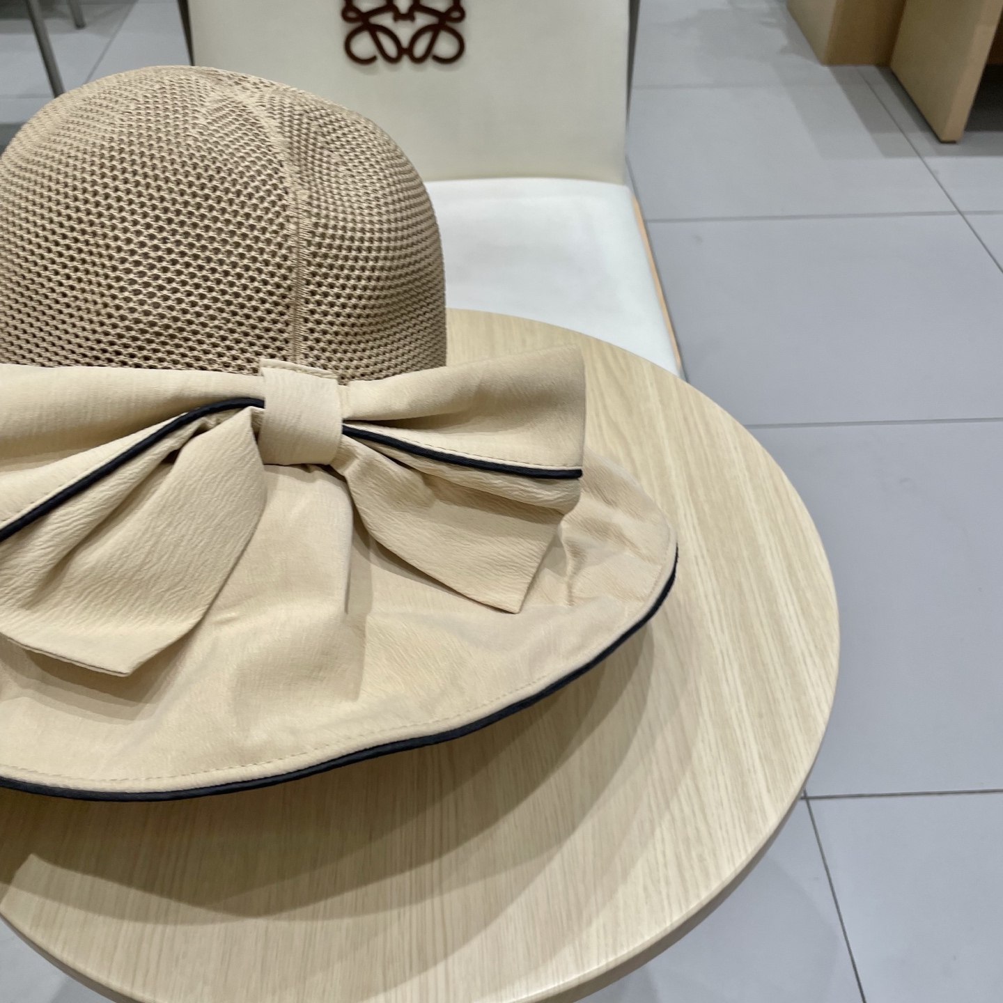  DIOR迪奥帽子女夏季遮阳防晒渔夫帽防紫外线大檐遮脸大头围显脸小太阳透气