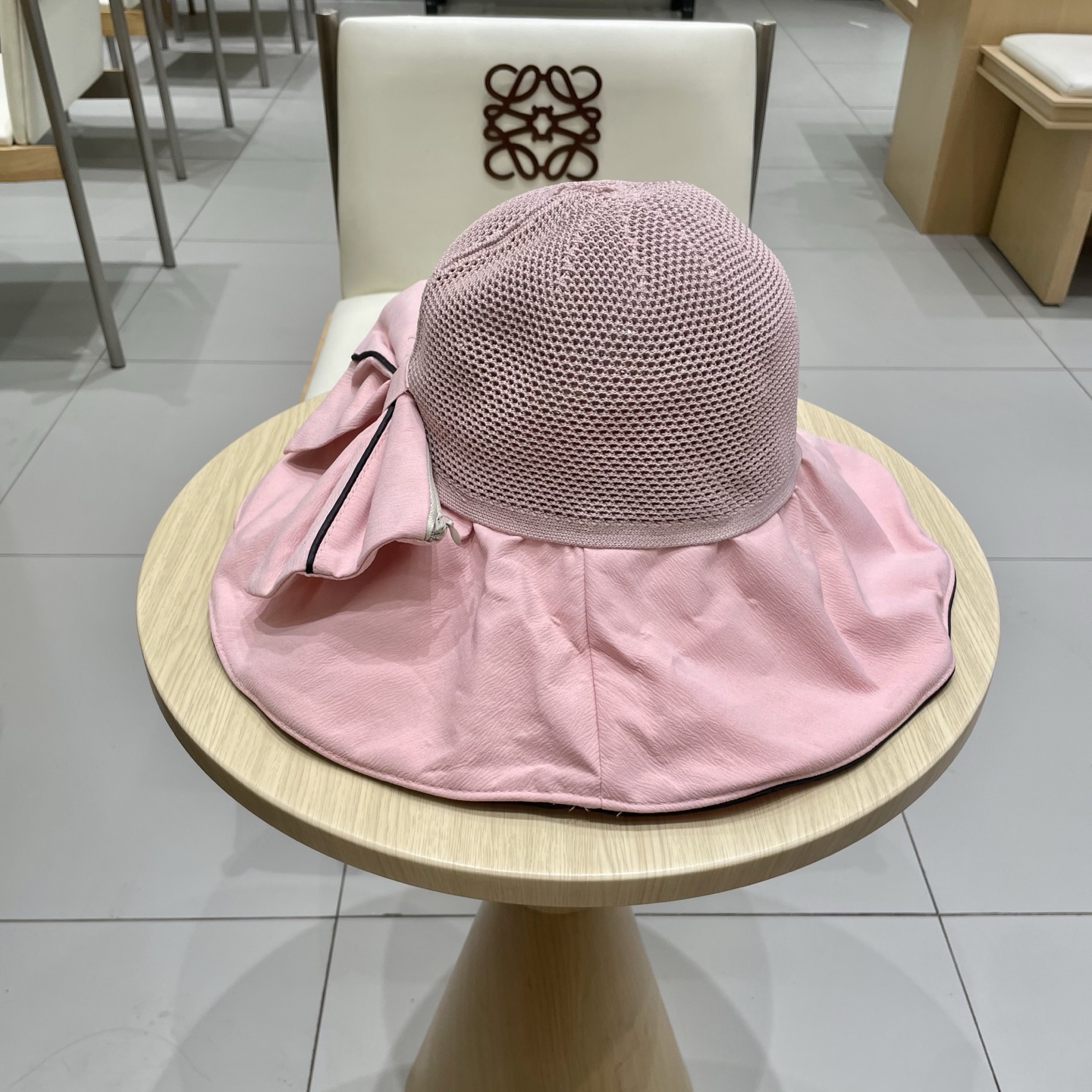  DIOR迪奥帽子女夏季遮阳防晒渔夫帽防紫外线大檐遮脸大头围显脸小太阳透气