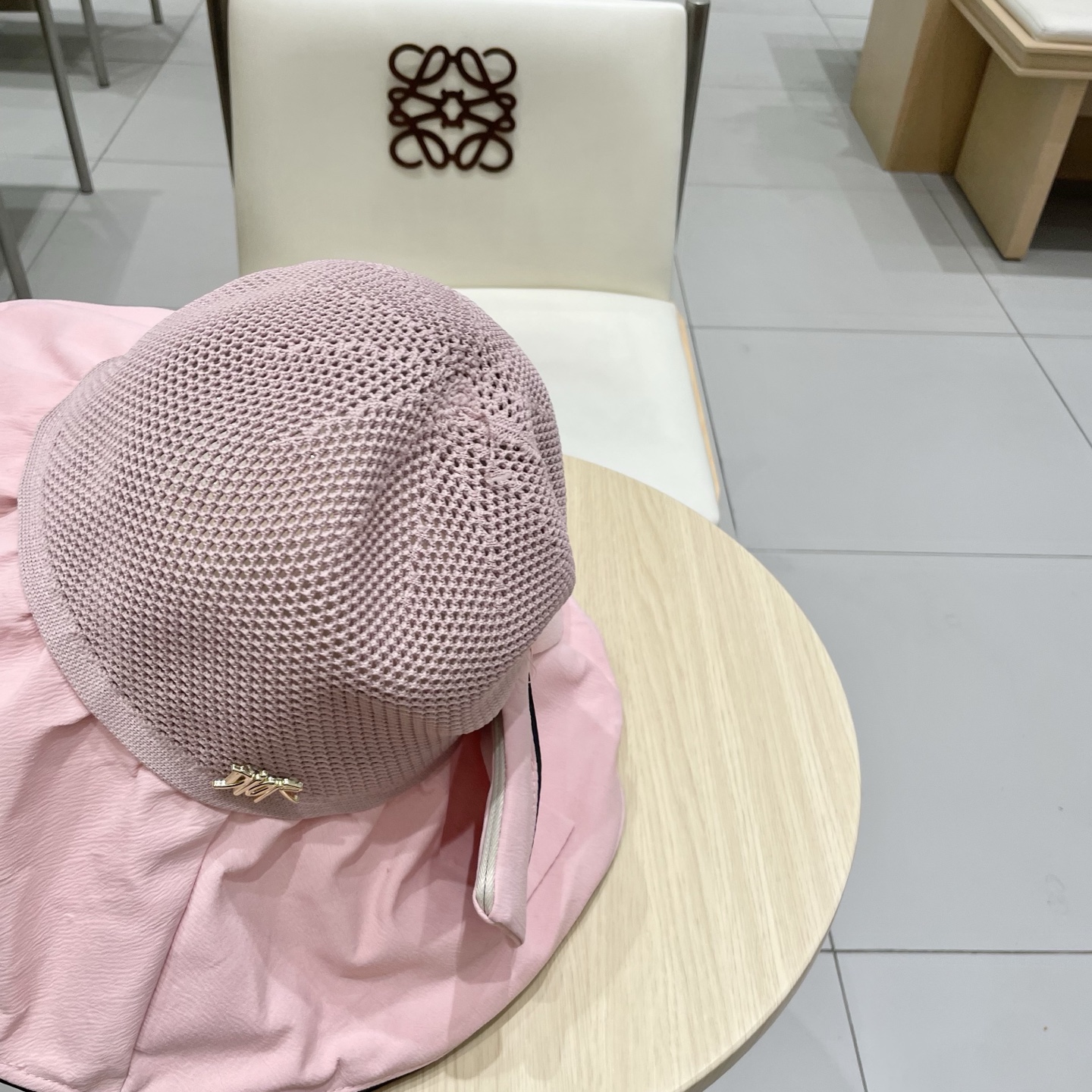  DIOR迪奥帽子女夏季遮阳防晒渔夫帽防紫外线大檐遮脸大头围显脸小太阳透气