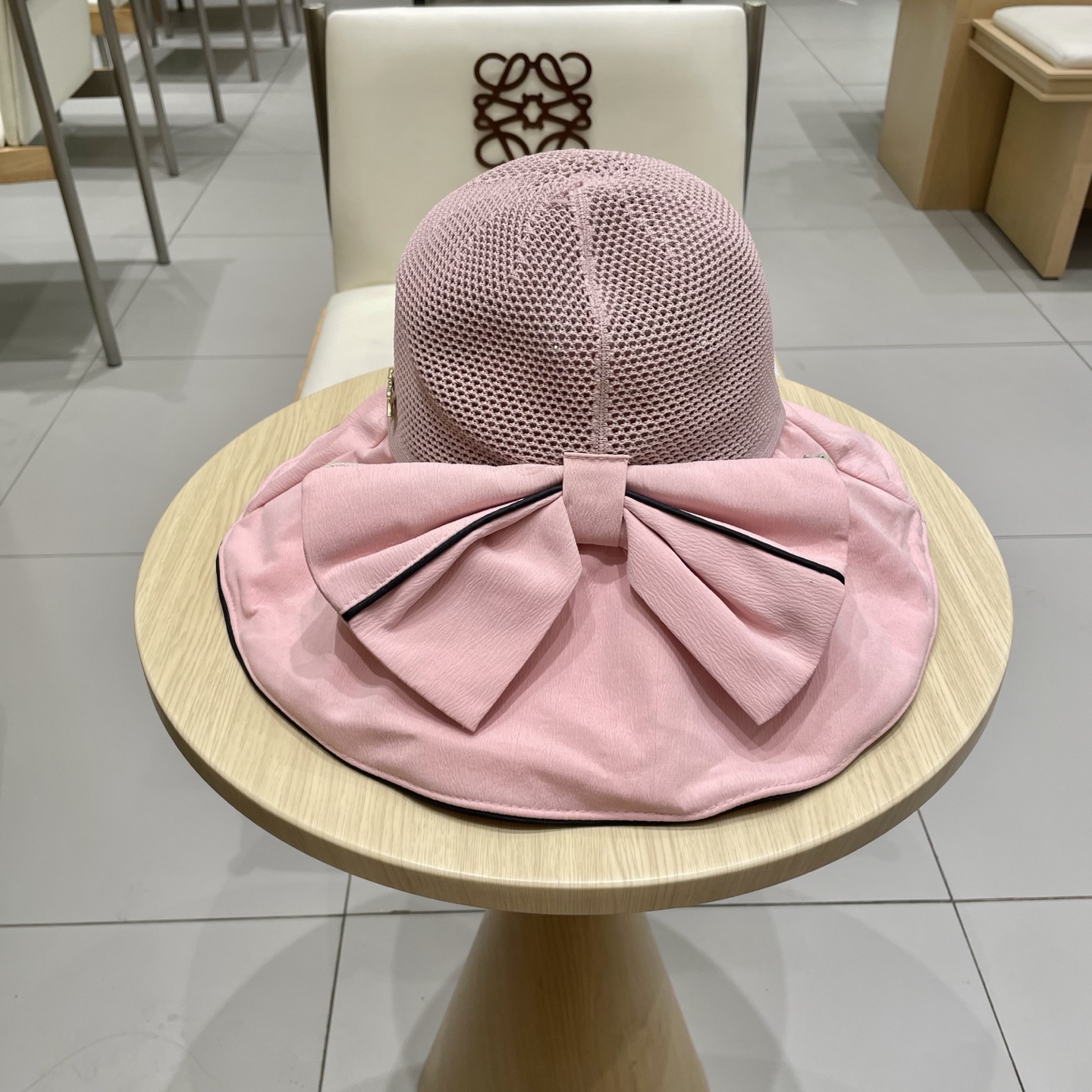  DIOR迪奥帽子女夏季遮阳防晒渔夫帽防紫外线大檐遮脸大头围显脸小太阳透气