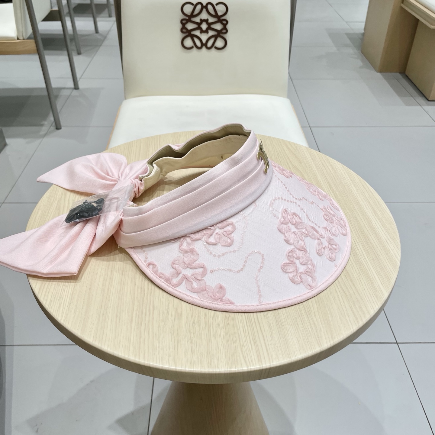  celine塞琳空顶遮阳帽，贝壳帽，发箍 小花朵图案，超级小清新，