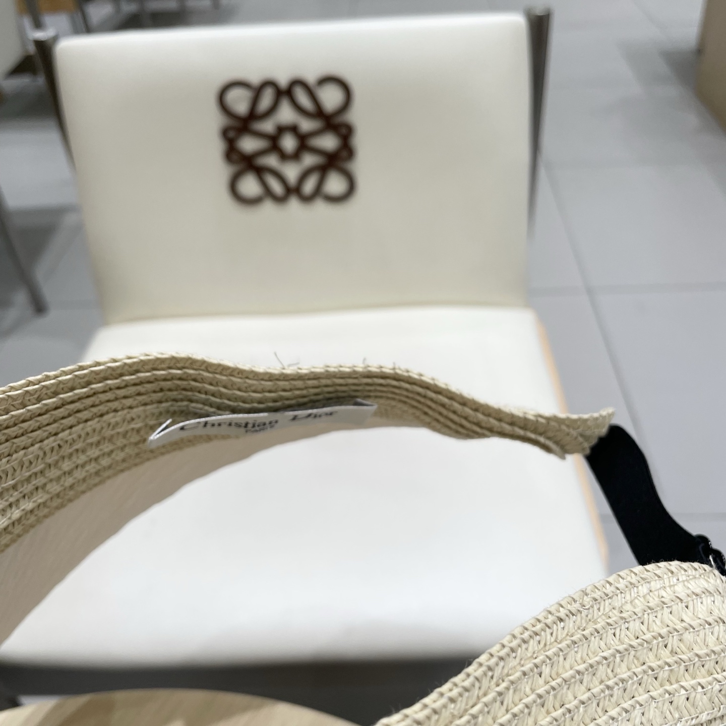  【DIOR迪奥】2025夏季新款蝴蝶结爆款遮阳帽空顶帽，大牌出货，超方便！好搭！出街必