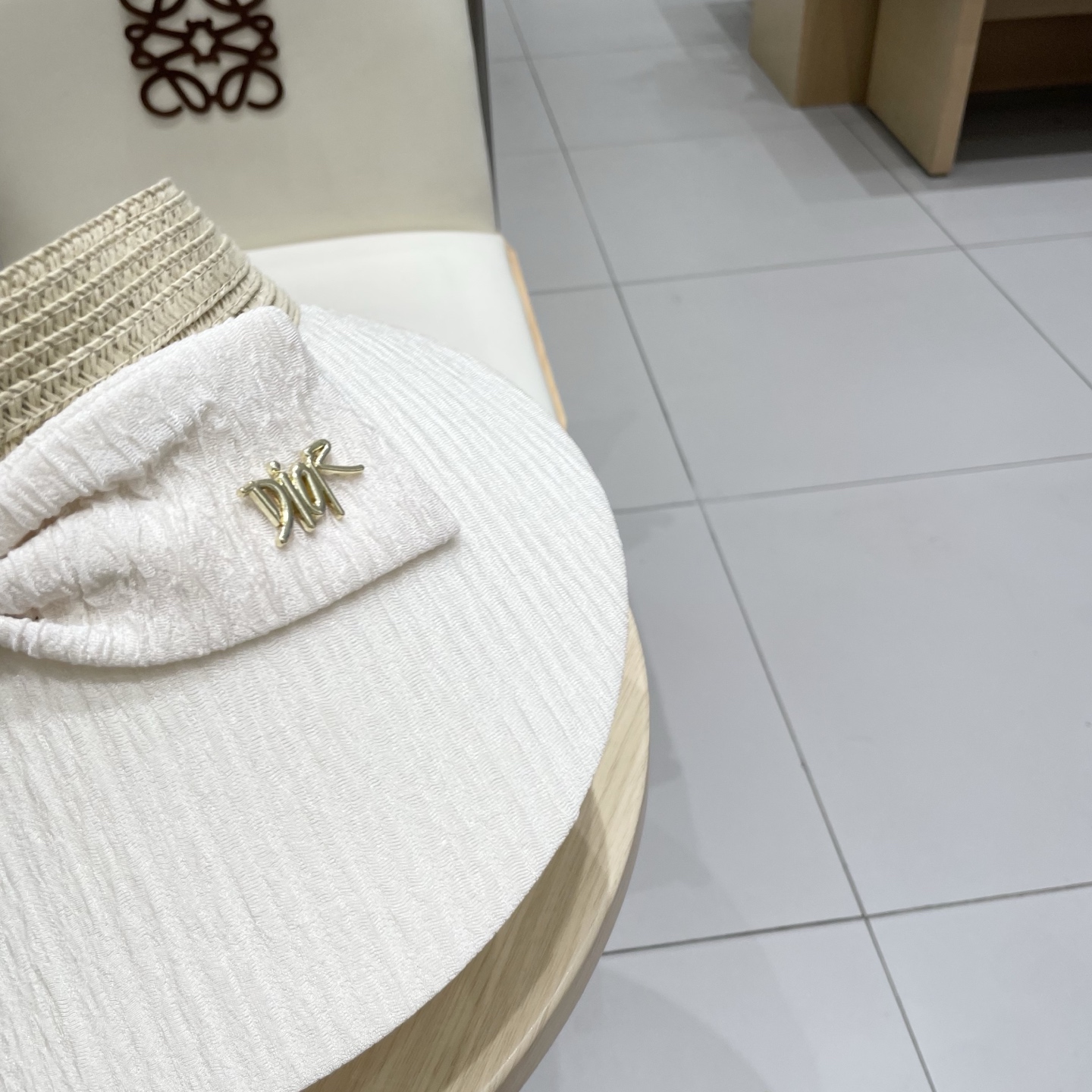  【DIOR迪奥】2025夏季新款蝴蝶结爆款遮阳帽空顶帽，大牌出货，超方便！好搭！出街必