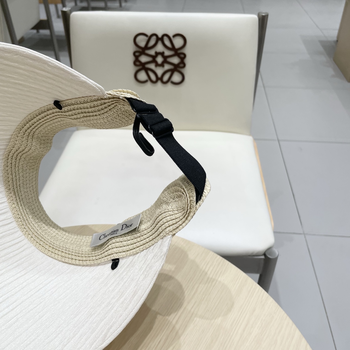  【DIOR迪奥】2025夏季新款蝴蝶结爆款遮阳帽空顶帽，大牌出货，超方便！好搭！出街必