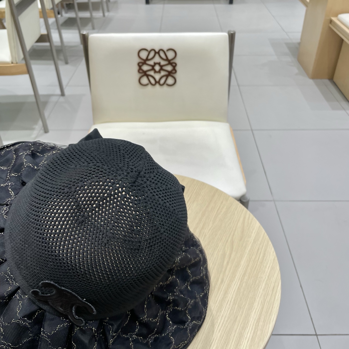 celine塞琳遮阳帽女2025新款彩胶防晒帽透气帽子防紫外线可折叠大沿太阳帽