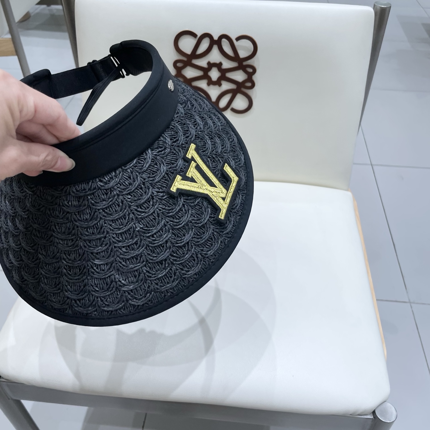   【LV路易威登】2025夏季新款男女款遮阳帽空顶帽，大牌出货，超方便！好搭！出街必备