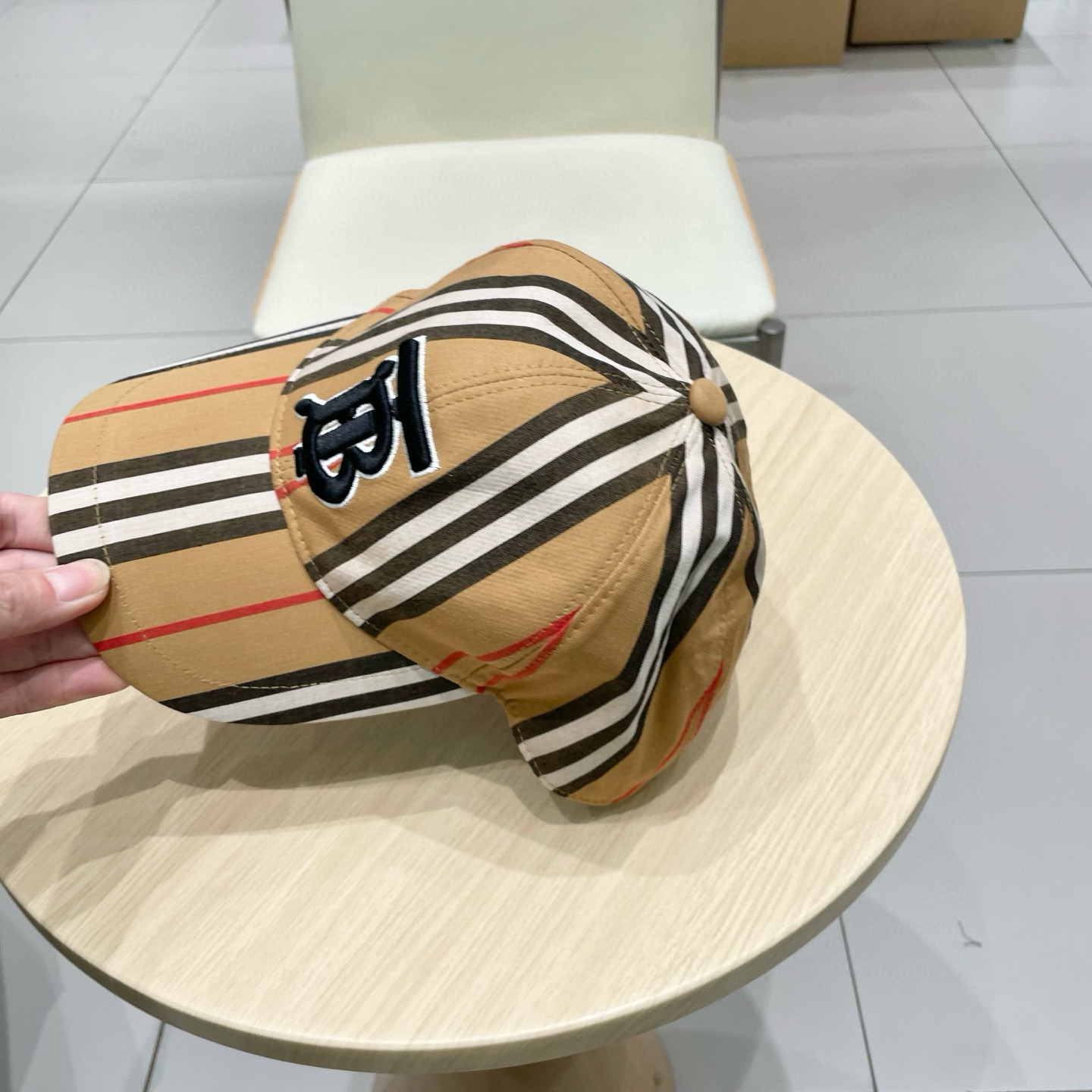   巴宝莉Burberry男女同款  徽标logo棒球帽子 博柏利