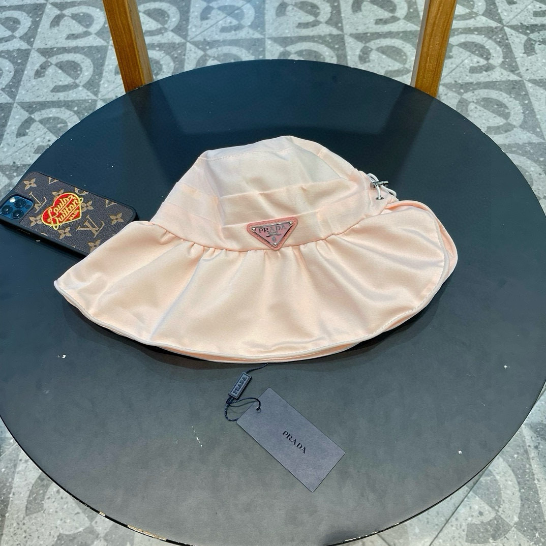 NO:353198,Prada Prada Japanese new sun protection fisherman hat for women spring and summer versatile casual ultraviolet hat thin breathable hat straw hat fisherman hat baseball hat, hat, prada, prada, espadrilles, hats普拉达Prada日系新款遮阳防晒渔夫帽子女春夏大檐百搭休闲防紫外线帽薄款透气 帽子草帽渔夫帽棒球帽,帽子,prada,prada,espadrilles,hats,hat