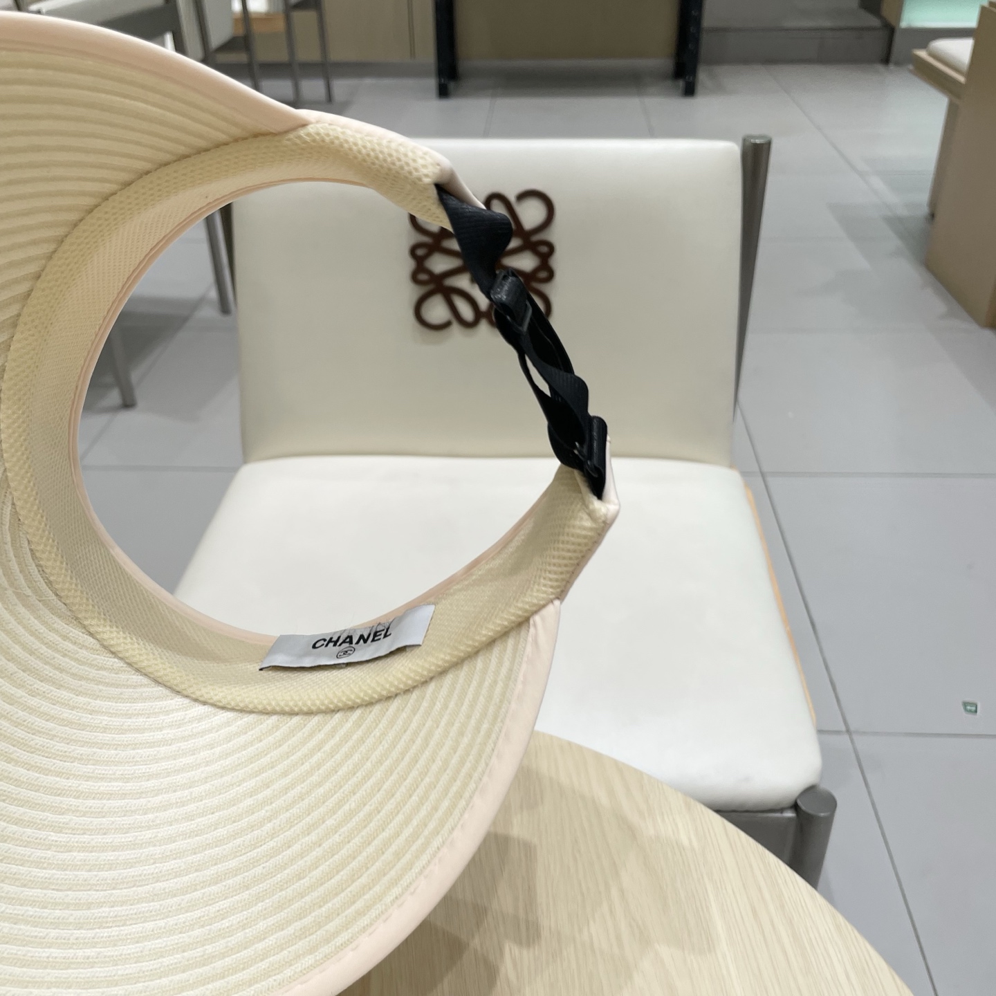  chanel香奈儿空顶草帽女新款夏季大帽檐防晒遮阳帽子防紫外线可折叠草编太阳帽