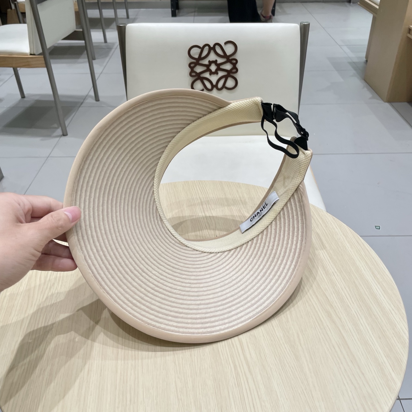  chanel香奈儿空顶草帽女新款夏季大帽檐防晒遮阳帽子防紫外线可折叠草编太阳帽