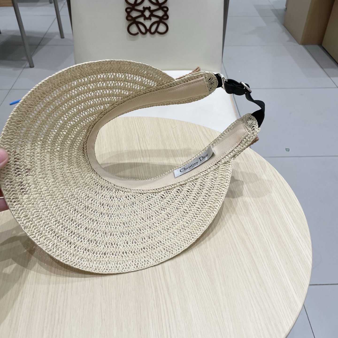  Dior迪奥2025新款遮阳帽空顶发箍帽，🔆遮阳百搭～休闲出街神器 巨防嗮！太爱了💕