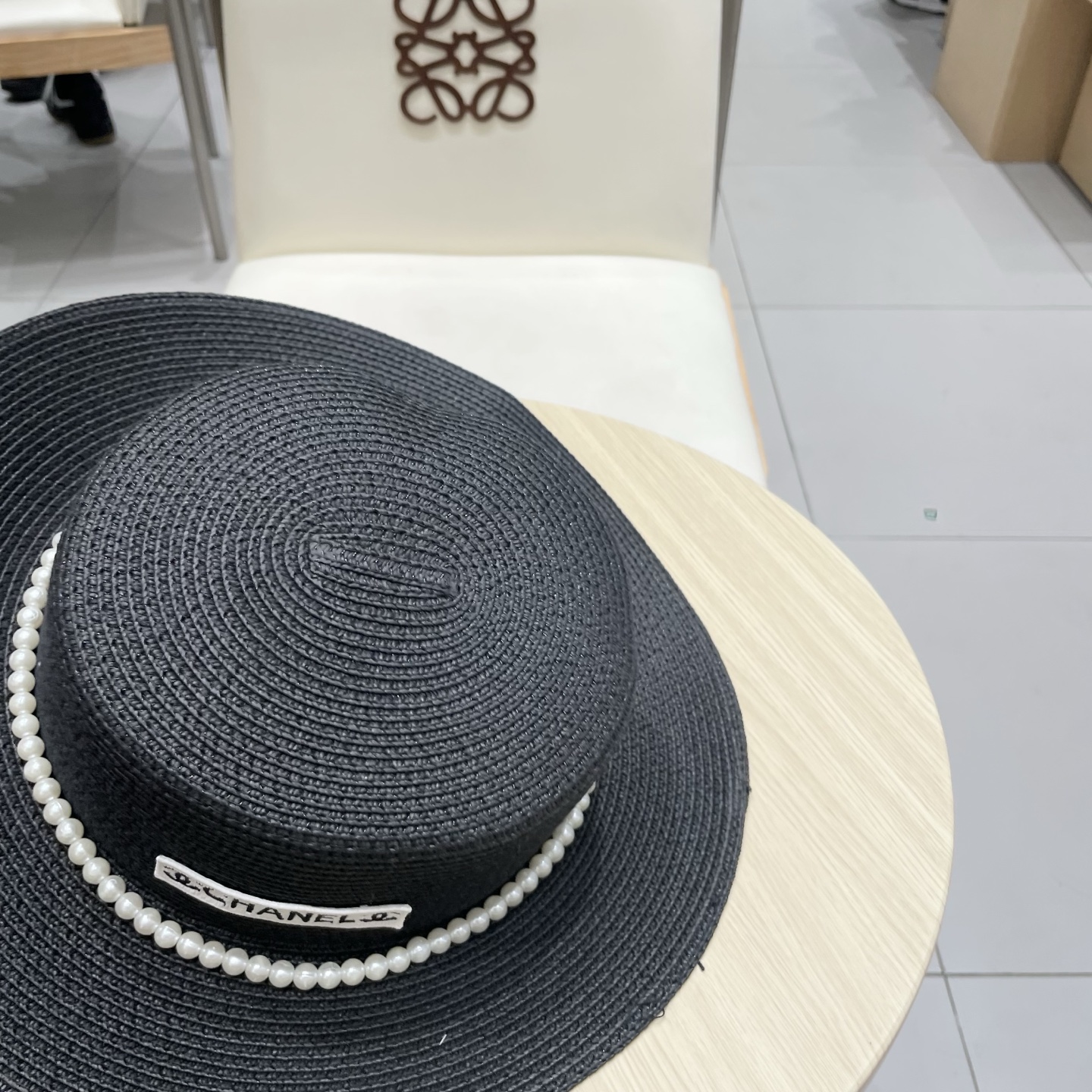  Chanel香奈儿新款草帽，名媛风遮阳帽，头围57cm