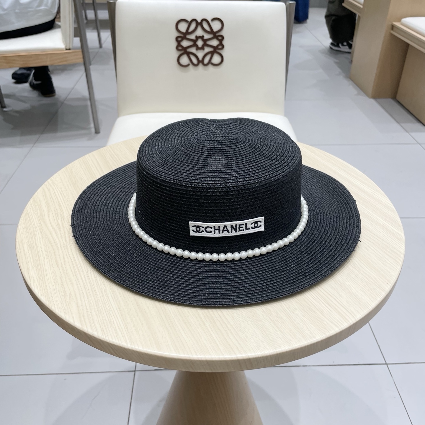  Chanel香奈儿新款草帽，名媛风遮阳帽，头围57cm