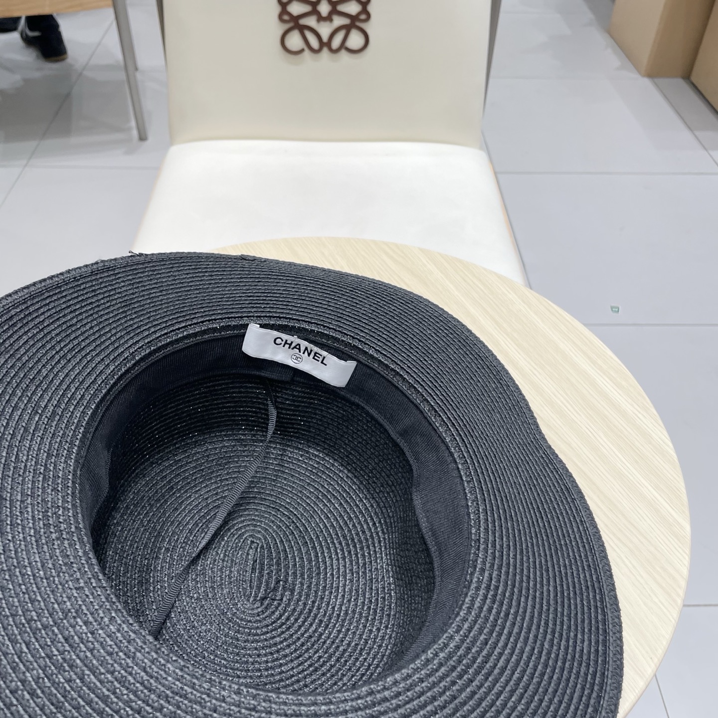  Chanel香奈儿新款草帽，名媛风遮阳帽，头围57cm