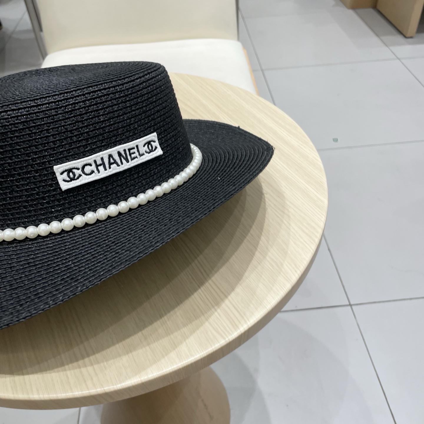  Chanel香奈儿新款草帽，名媛风遮阳帽，头围57cm