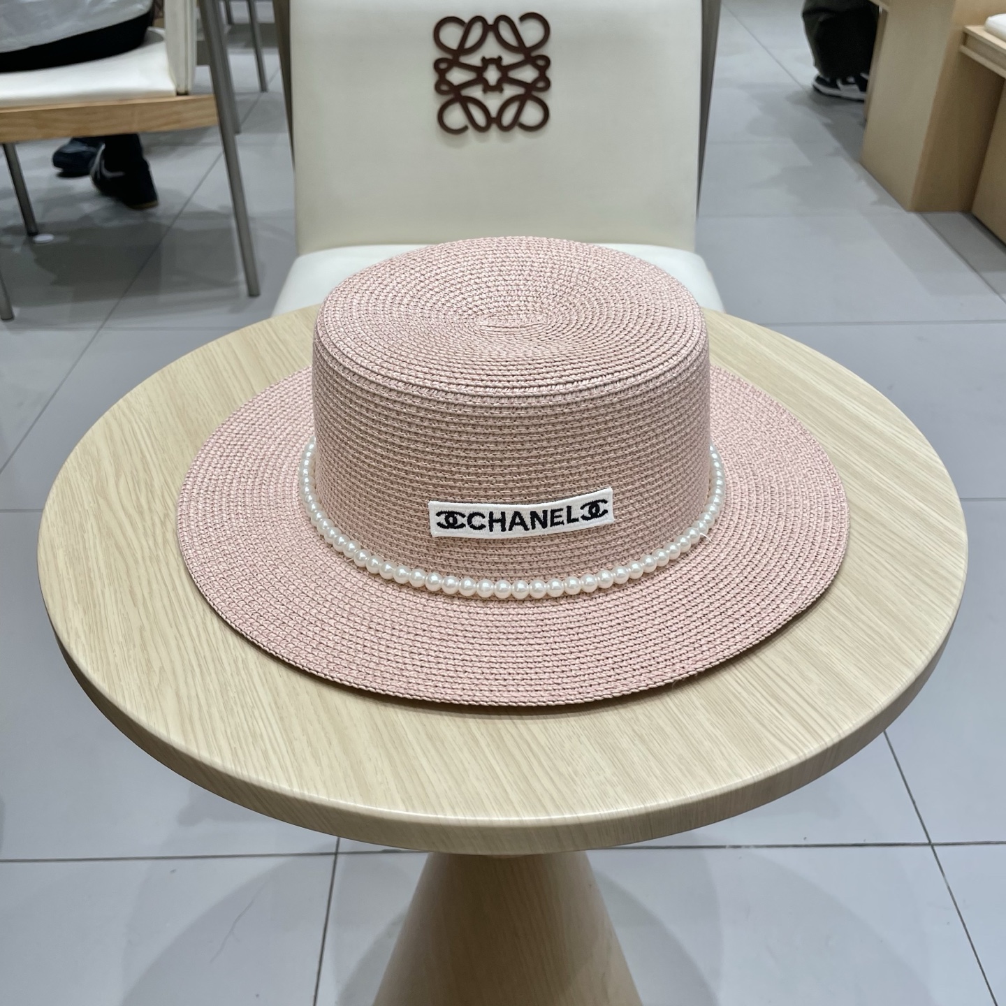  Chanel香奈儿新款草帽，名媛风遮阳帽，头围57cm
