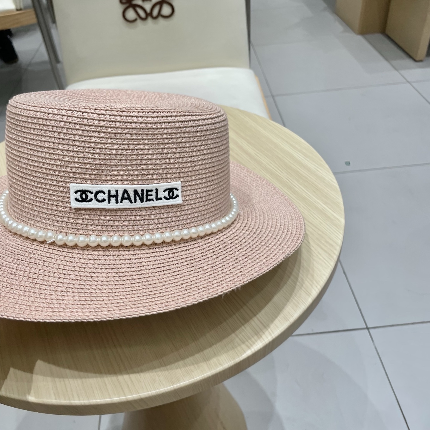  Chanel香奈儿新款草帽，名媛风遮阳帽，头围57cm