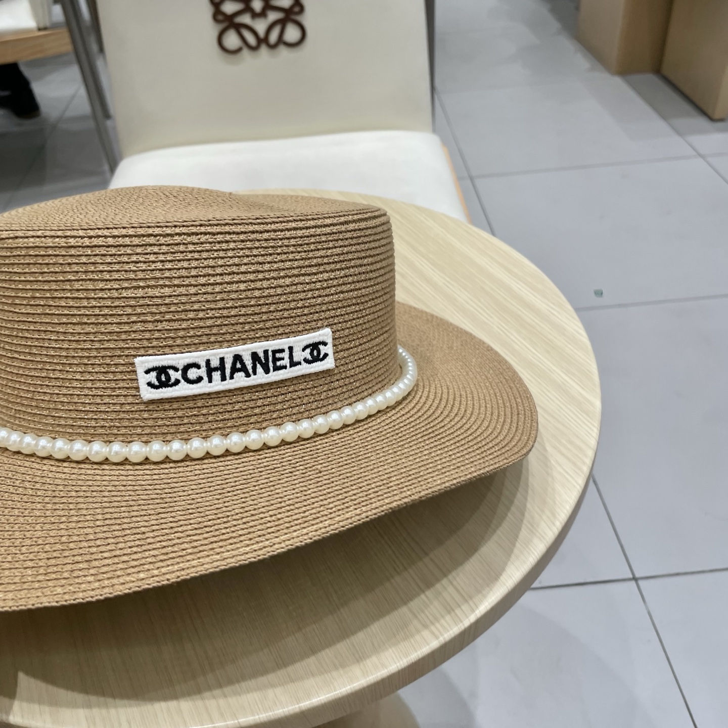  Chanel香奈儿新款草帽，名媛风遮阳帽，头围57cm