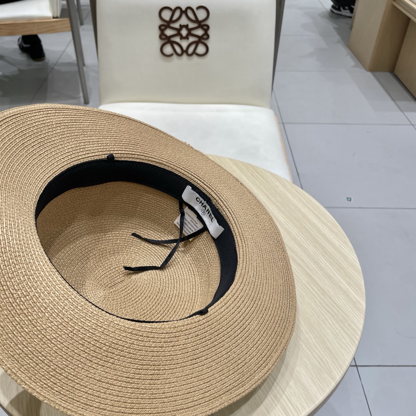  Chanel香奈儿新款草帽，名媛风遮阳帽，头围57cm