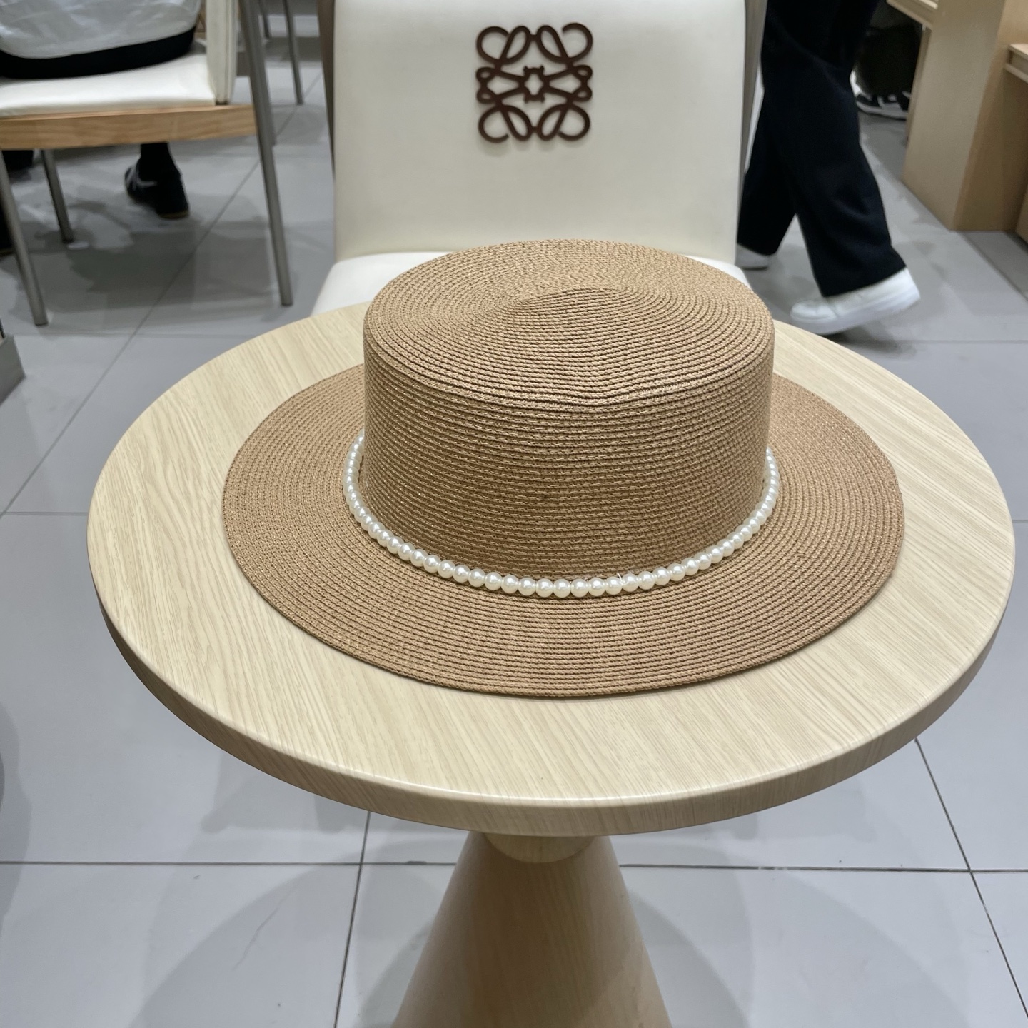  Chanel香奈儿新款草帽，名媛风遮阳帽，头围57cm