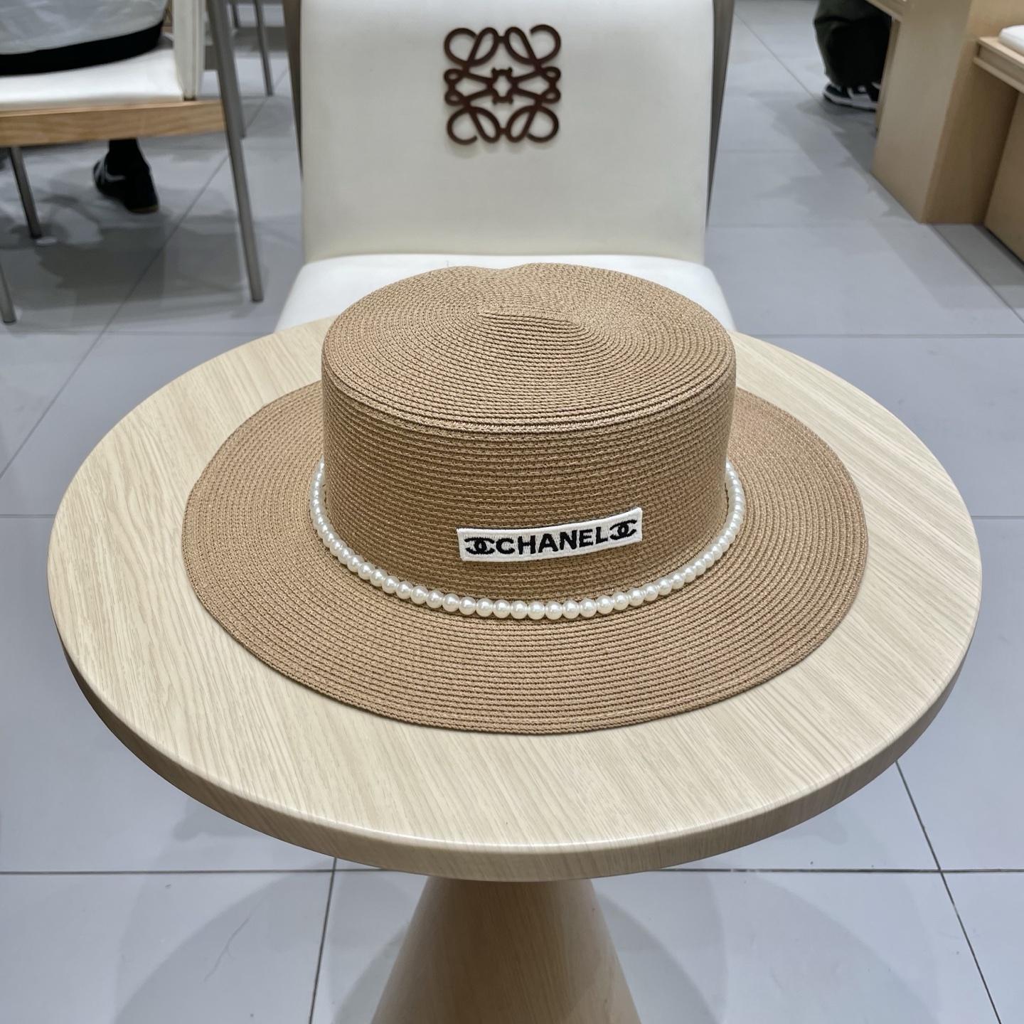  Chanel香奈儿新款草帽，名媛风遮阳帽，头围57cm