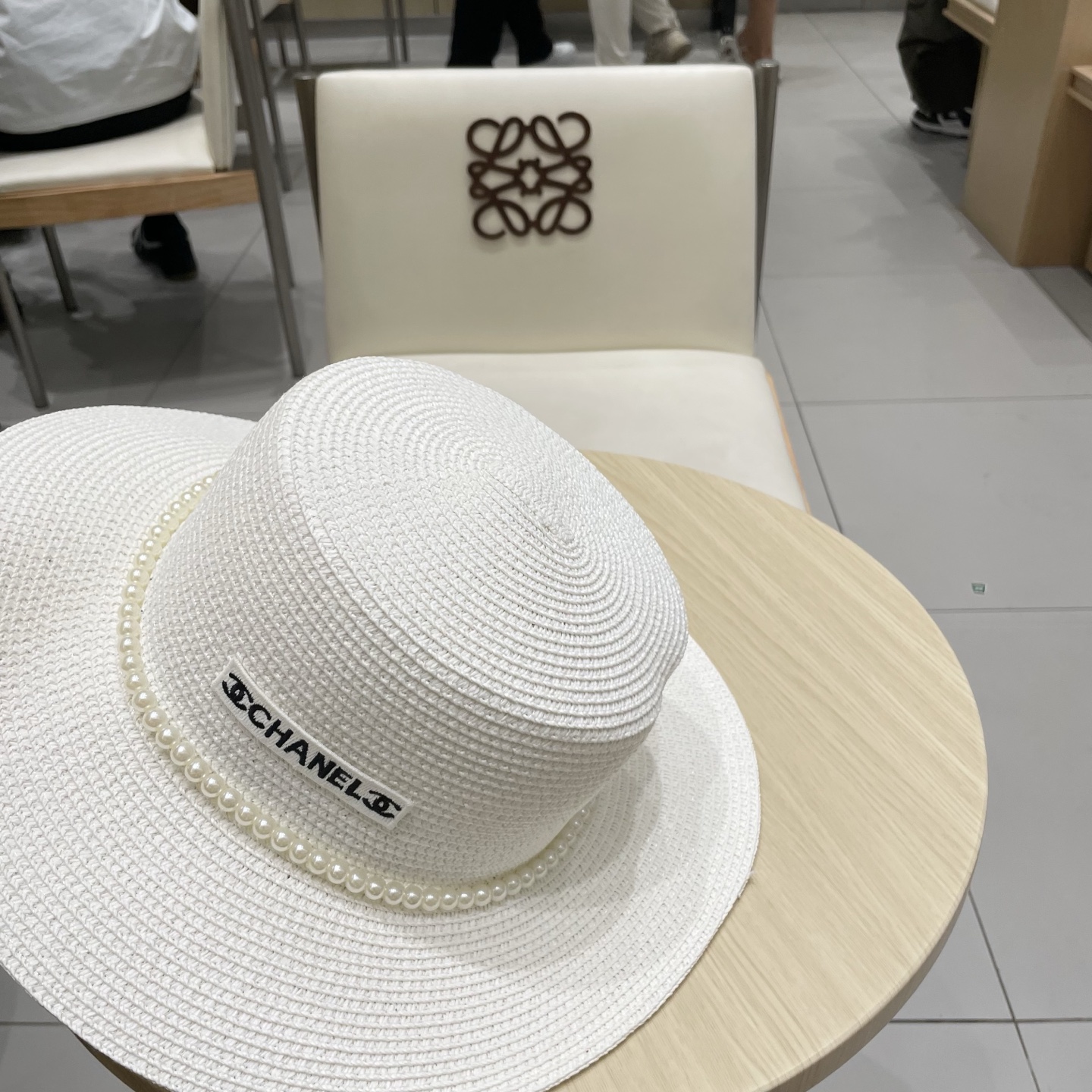  Chanel香奈儿新款草帽，名媛风遮阳帽，头围57cm
