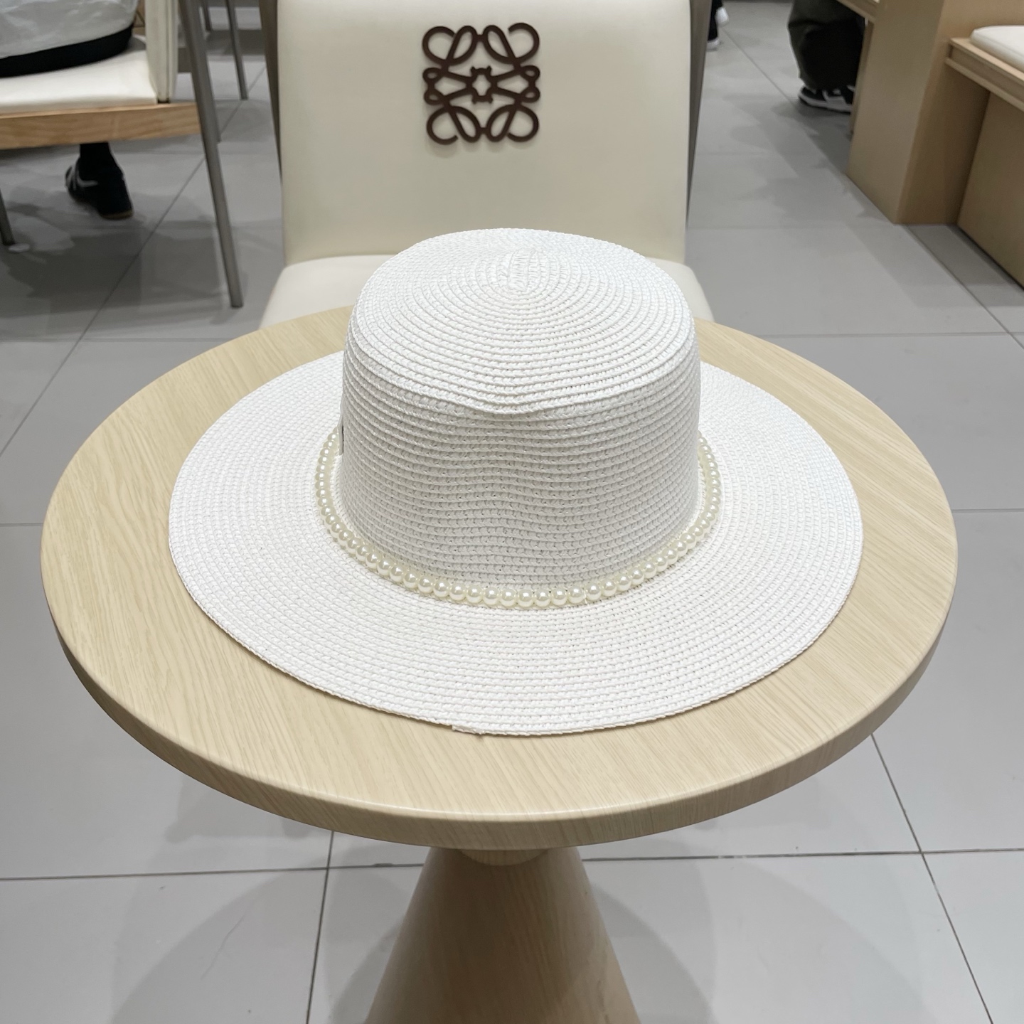  Chanel香奈儿新款草帽，名媛风遮阳帽，头围57cm