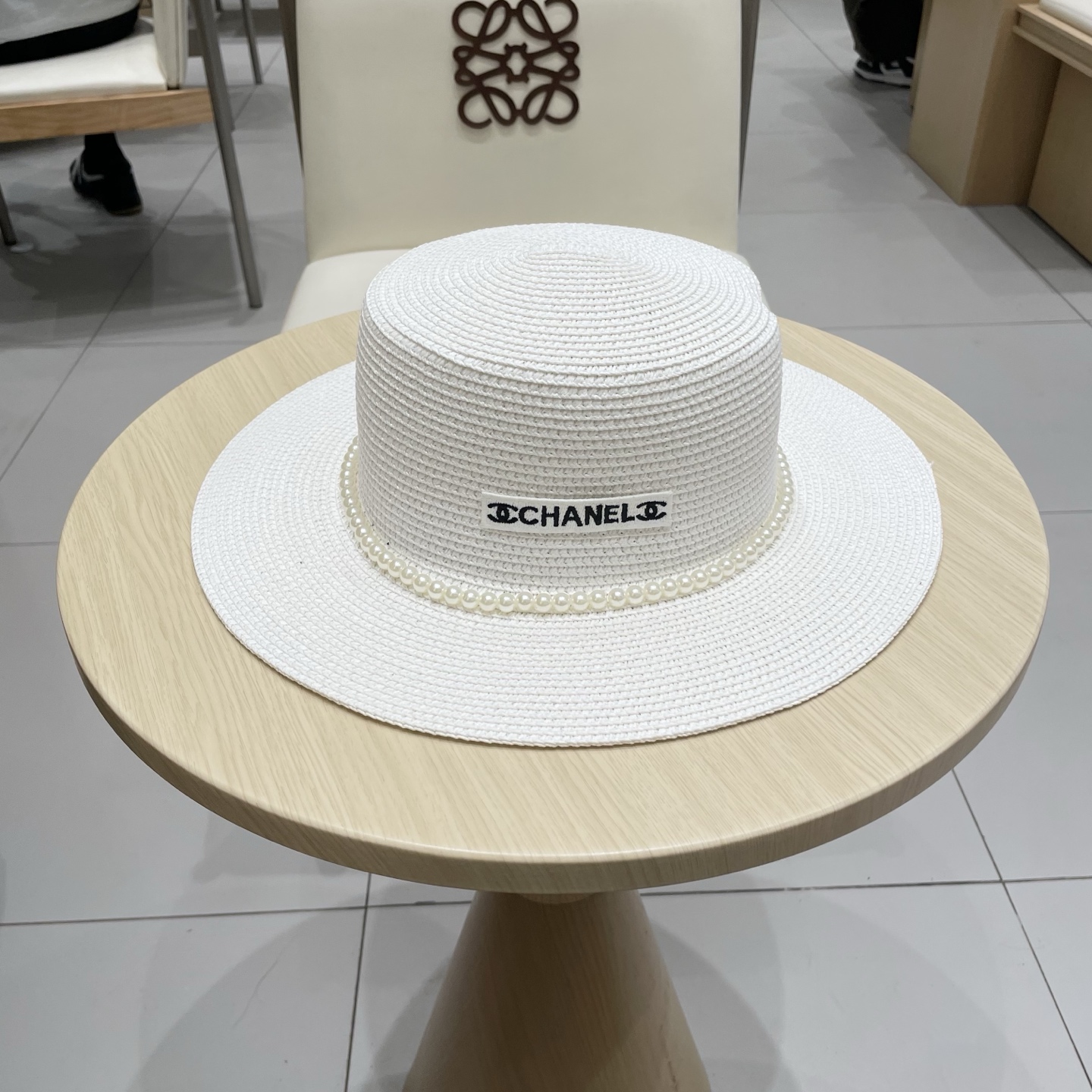 Chanel香奈儿新款草帽，名媛风遮阳帽，头围57cm