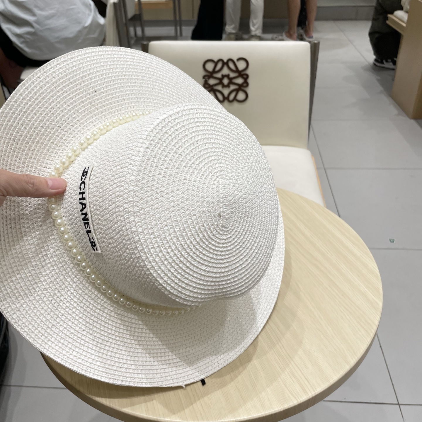  Chanel香奈儿新款草帽，名媛风遮阳帽，头围57cm