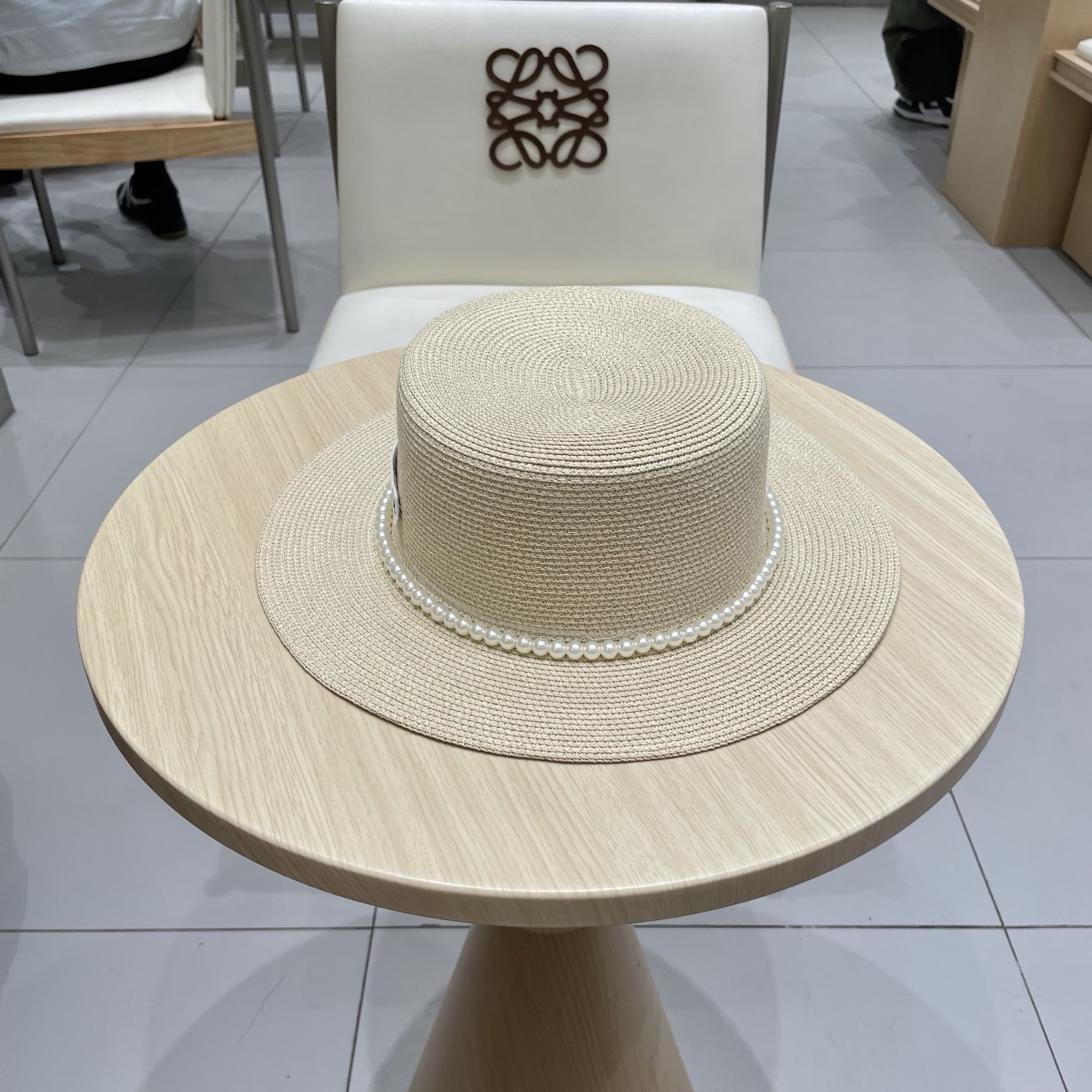  Chanel香奈儿新款草帽，名媛风遮阳帽，头围57cm