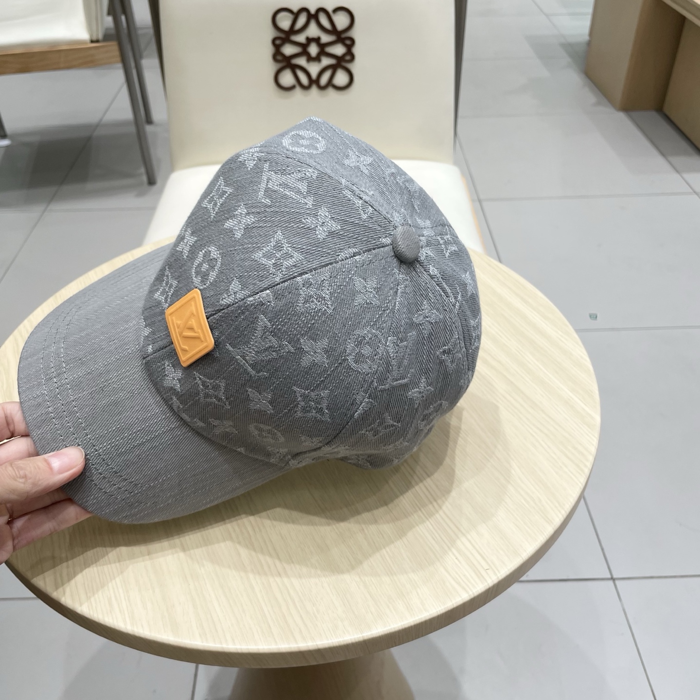  LV路易威登原单牛仔棒球帽🧢轻盈透气。完美版型，独家实物拍摄，男女适