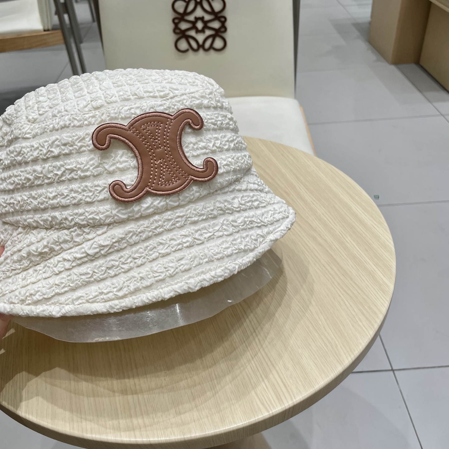  塞琳celine抽绳渔夫帽女春夏季韩版显脸小褶皱盆帽时尚百搭遮阳遮脸水桶帽子