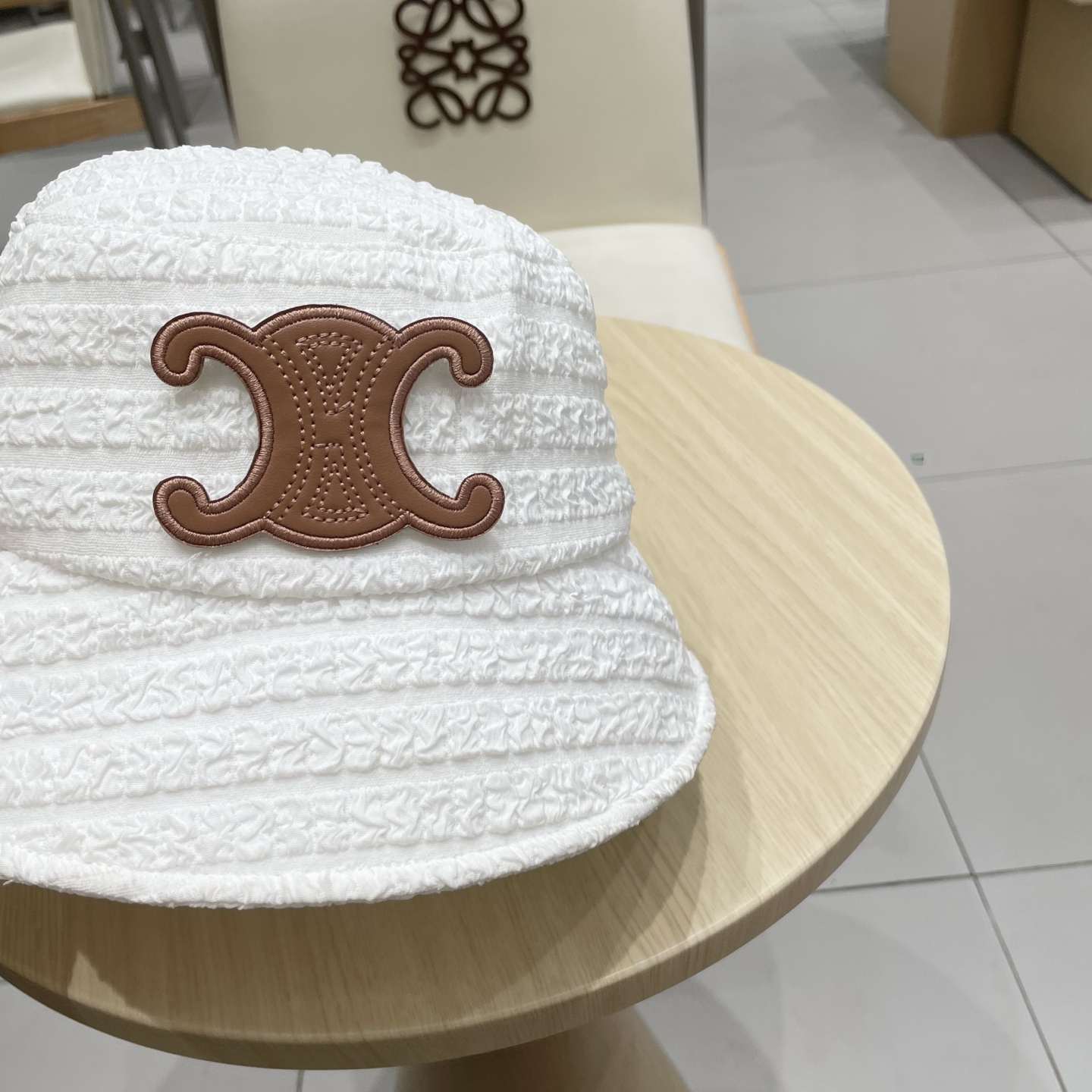  塞琳celine抽绳渔夫帽女春夏季韩版显脸小褶皱盆帽时尚百搭遮阳遮脸水桶帽子