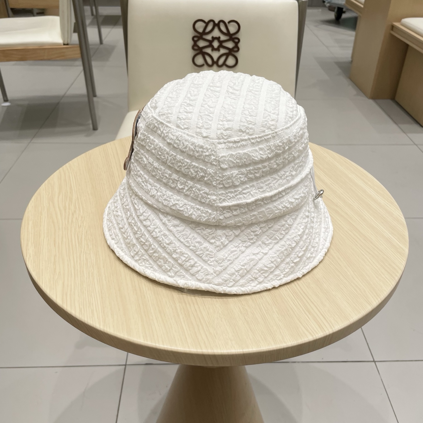  塞琳celine抽绳渔夫帽女春夏季韩版显脸小褶皱盆帽时尚百搭遮阳遮脸水桶帽子