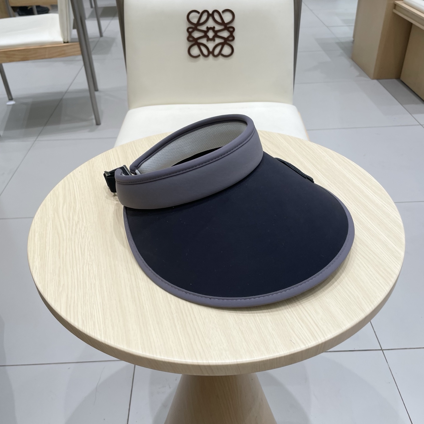  chanel香奈儿双面冰丝空顶遮阳帽女夏天防紫外线扎马尾户外遮阳大檐遮脸太阳帽