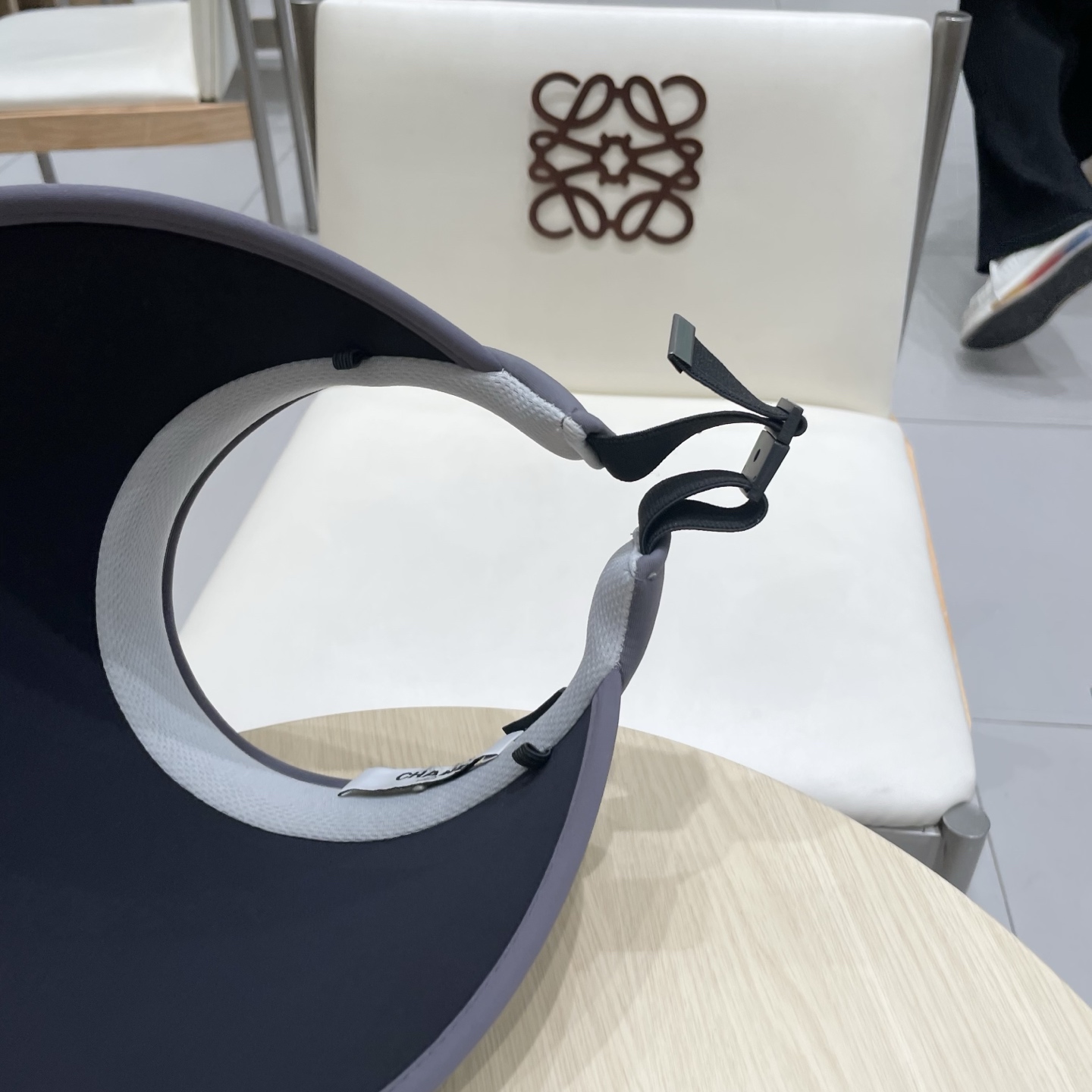  chanel香奈儿双面冰丝空顶遮阳帽女夏天防紫外线扎马尾户外遮阳大檐遮脸太阳帽