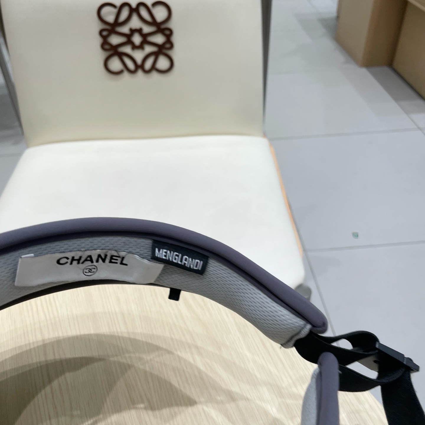  chanel香奈儿双面冰丝空顶遮阳帽女夏天防紫外线扎马尾户外遮阳大檐遮脸太阳帽