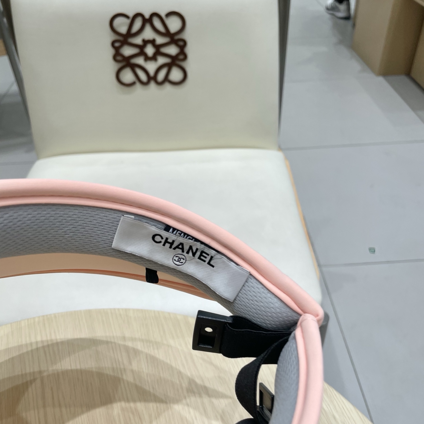  chanel香奈儿双面冰丝空顶遮阳帽女夏天防紫外线扎马尾户外遮阳大檐遮脸太阳帽